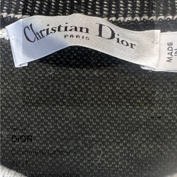 CHRISTIAN DIOR Curise Graphic Print Sweater - Picture 6 of 6